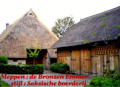 Saksische boerderij op de Bronzen Emmer in Meppen